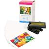 Printing Saver KP-108IN Set di 3 Cartucce d'inchiostro colore & Carta fotografica (108 fogli) compatibile per Canon Selphy CP Serie CP1000 CP1200 CP1300 CP780 CP790 CP800 CP810 CP910, formato cartolina: 100 x 148mm