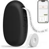 SUPVAN E10 Etichettatrice Bluetooth con Nastro, Nero | Etichette continue/fustellate impermeabili, modifica App, ricaricabile, senza inchiostro, uso domestico/scolastico/ufficio