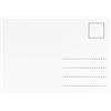 ideen mit herz 100 cartoline Blanko, formato DIN A6, 10,5 cm x 14,8 cm, stampabili, versione resistente, 300 g/m²