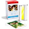 Fimax Tech Carta Fotografica e Cartucce compatibile per Canon Selphy CP1500 CP1300 | per CP910 CP1200 CP1000 CP900, KP-36IP, 1 Cartuccia d'inchiostro a Colori e 36 fogli di Carta per Stampante, 100 x 148 mm