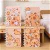 Generic Capybara - Confezione da 2 mini taccuini a spirale, impermeabili, tascabili, per feste di compleanno, bomboniere, calza della Befana, premi per studenti scolastici (stile casuale, 10 x 8,5 cm)