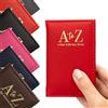 evelay Rubrica per indirizzi con copertina in similpelle imbottita Executive Small Size Notebook A-Z (rosso)