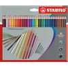 STABILO - Matita colorata acquarellabile - STABILOaquacolor | Astuccio da 36, Colori assortiti