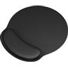 Gomin - Tappetino per mouse ergonomico con cuscinetto in gel, 25,5 x 23 cm, tappetino per mouse con poggiapolsi per computer/PC, sollievo dal dolore al polso, prevenzione tendinite, antiscivolo