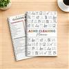 Generic Adhd - Planner per la pulizia per adulti, riutilizzabile, per le faccende domestiche, pianificatore giornaliero, settimanale, mensile, programma di pulizia e lista di controllo (21 x 14 x 1,2 cm)