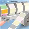 Generic 800 pezzi/rotolo di adesivi impermeabili multicolore, etichette di codifica, adesivi per nome, segno, cibo, pasta, piccoli appunti, casa, scuola e ufficio