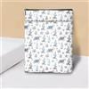 Generic Custodia per libri con tartaruga e stella marina, custodia regalo per gli amanti dei libri, con cerniera e tasca frontale, 29,2 x 22,4 cm, copertina protettiva in tela per libri, regali per lettrici