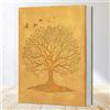 Generic Diario regalo per donne e uomini, diario di scrittura con albero, per viaggi, lavoro, prendere appunti, arancione