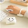 Generic Set di poggiapolsi ergonomico indossabile per mouse e tastiera, cuscino portatile per gaming, digitazione e gioco, comodo supporto per ufficio e scrivania (stile 3, 9 x 5,5 cm)