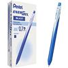 Pentel BL437 Energel Slim roller scatto 0,7 mm, blu 12 pz