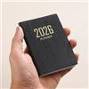 Generic 2026 Planner Mini Diario Quotidiano, Blocco Note Portatile Tascabile, Diario Planner Calendario per Ufficio Casa, Nero