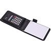 IBLUELOVER Taccuino A7 in pelle PU con calcolatrice e penna, pratico quaderno tascabile a righe, piccolo quaderno per la spesa, per ufficio, conferenze, lavoro, casa e viaggi