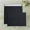 Generic Confezione da 10 buste per inviti formato A7, 12,7 x 17,8 cm, nere autosigillanti, per biglietti di auguri, foto, cartoline, matrimoni, lauree, feste