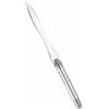 SENRISE Tagliacarte in metallo, tagliacarte per donne, uomini, buste, documenti, disimballare, pacchetti, colore: argento