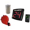 IMPRETECH INTERNATIONAL GROUP, TURNIX Eliminacode gestione code 12 V PER AMBULANTI Rosso con Telecomando LCD
