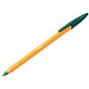 BIC 1199110113 Orange Original Fine Penna a sfera, 0.8 mm, 20 pezzi, Verde