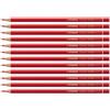 STABILO - Matita colorata Premium - Original | Confezione da 12 pezzi, rosso cannello