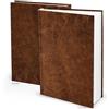 Logbuch-Verlag Taccuino XXL effetto pelle vintage DIN A4: diario vuoto con copertina rigida, notebook regalo per appunti, quaderno journaling con 164 pagine, agenda personale, journal viaggio creativo