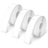 wuliwenwen 3 rotoli di nastro termico per etichette, 12 x 40 mm, bianco, compatibile con Phomemo D30/D32/D35/Q30/Q30S/Q31, carta da stampa adatta per casa, ufficio e scuola, 160 etichette/rotolo