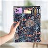 Generic Custodia per libri, borsa per libri in brossura con tasca frontale con cerniera, accessori per libri, regali per donne, amici, compleanni, amicizie
