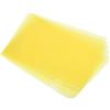 Generic Cartelle tipo L, confezione da 6, formato A5, in plastica trasparente, per documenti e documenti, buste per progetti, colore: giallo