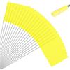 M METERXITY 20 Bandierine Segnale Impermeabili da Giardino, 15x5.1x4 Pollici per Prato/Giardino/Irrigazione/Paesaggio/Irrigatore/Rilievo/Add. Cani/Fai da Te [Giallo]