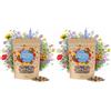 HAPPY SEED 200g Semi di prato di farfalla per un prato di fiori colorati - ricco di nettare mix di semi di fiori selvatici per le farfalle (Confezione da 2)
