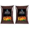 ZOMA Terriccio per Agrumi professionale Con Ph Leggermente Acido - Terriccio agrumi Concimato naturalmente con il 20% di Humus Di Lombrico - Sacco 2 Lt (Confezione da 2)