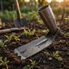 Generic Zappa da giardino resistente per diserbo per l'allentamento e lo scavo del suolo nel giardinaggio domestico, lavorazione agricola, zappa manuale di ricambio in acciaio al manganese