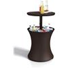 Keter Curver Tavolo Bar Rattan Marrone