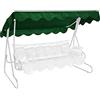 Angerer Tetto del Dondolo 210 x 145 cm qualità polietilene Verde
