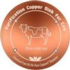 Generico Copper Disk For Cow Water Trough Bowl, 4 Inch Pure Copper Purification Disc | Horse Water Trough Purification Plate