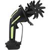 Fyearfly Motozappa Elettrica Senza Fili Giardino, Mini Coltivatore Portatile 10 X 10 Cm per Spazio di Lavorazione, per Allentare la Lavorazione del Terreno, Diserbo, Adatto a 18VMakita