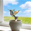 Generic Palo per piante in vaso in acrilico, ornamento decorativo per interni ed esterni, regalo ideale per abbellire giardini e giardini (AB-101)