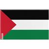 Pixelforma Bandiera della Palestina in varie misure 100% poliestere Stampa fronte/retro con doppio orlo, 40 x 60 cm, senza occhielli