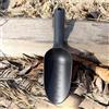 Generic 1 paletta da giardino in plastica con scala, cazzuola multiuso per giardinaggio, per terreno, semi, cibo per animali domestici (nero)