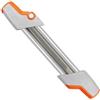 Generic Affilatrice per catena per motosega 2 in 1, strumento manuale per affilare i denti da 4,0 mm/4,8 mm, con manico, per utensili elettrici da esterno (bianco, per lima da 4 mm)