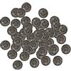 ISAKEN 50 Pezzi Vassoio per Piantine, Torba in Dischetti per la Coltivazione di Piante, Blocco di Nutrizione per Giardino Piante Fiori Verdure, Regali di Giardinaggio (30mm)