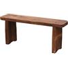 LOERSS Panchina in Legno, Panca da Giardino in Legno, Sedia da Patio Esterno, Divano del Tempo, per Parco Giardino da Giardino da Patio Esterno Interno, Colore di Carbonizzazione(Size:60 * 20 * 35cm)