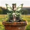 Generic Green Fairy - Paletto da giardino in acrilico, per interni ed esterni, decorazione in acrilico, adatto per vasi di fiori e abbellimento del paesaggio, adatto per cortili e prato
