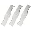 Generic 3PCS 150mm Lama di Testa Del Tagliaerba Elettrico Lame Decespugliatore Tosaerba Ricambi