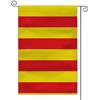 Nice Captain Bandiera medievale con stemma da giardino, 30,5 x 45,7 cm, double face, bandiera per esterni (Regno d'Aragona)
