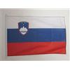 AZ FLAG Bandiera Nautica Slovenia 90x60 cm Poliestere Mesh Anelli Plastica | Uso esterno e nautico bandiera nautica slovena Slovenija resistente alle intemperie con doppie cuciture e bordi rinforzati