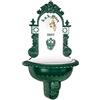 aubaho Bacino Muro Fontana del Giardino di Alluminio Fontana 72 Centimetri in Stile