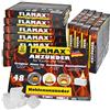 VKY Accandifuoco Cubetti Camino Barbecue Fiama BBQ 48x Flash, Quantità:12 pacchetti = 576 cubi