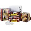 FLAMAX Accandifuoco Cubetti Camino Barbecue Fiama BBQ 48x Flash, Quantità:24 pacchetti = 1152 cubi