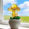 Generic Palo per piante in vaso in acrilico, ornamento decorativo per vasi da fiori per interni/esterni, regalo ideale per abbellire il giardino e il prato (AB-003)