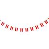 Pandiui23 Bandiera Austria 40 pz bandiera Austria ghirlanda 11,4 m bandierine Austria bandiera nazionale Austria 14 x 21 cm per decorazioni bar giardino (Austria)