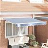 Runheo Tessuto di ricambio per tenda da sole, 3,5 x 2 m, in poliestere, resistente alle intemperie, ai raggi UV, con mantovana, per balcone, giardino, terrazza, come protezione solare e ombra per