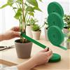 Generic Set di 3 fascette per piante da giardino, cinghie di supporto da 2 m, per interni ed esterni, organizzazione delle piante, uso domestico e giardinaggio, verde